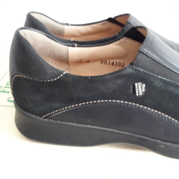 Finn Comfort Germany Seoul 2483 Ladies Slip On Shoes UK4 US6.5W Black w/Box - Picture 4 of 7